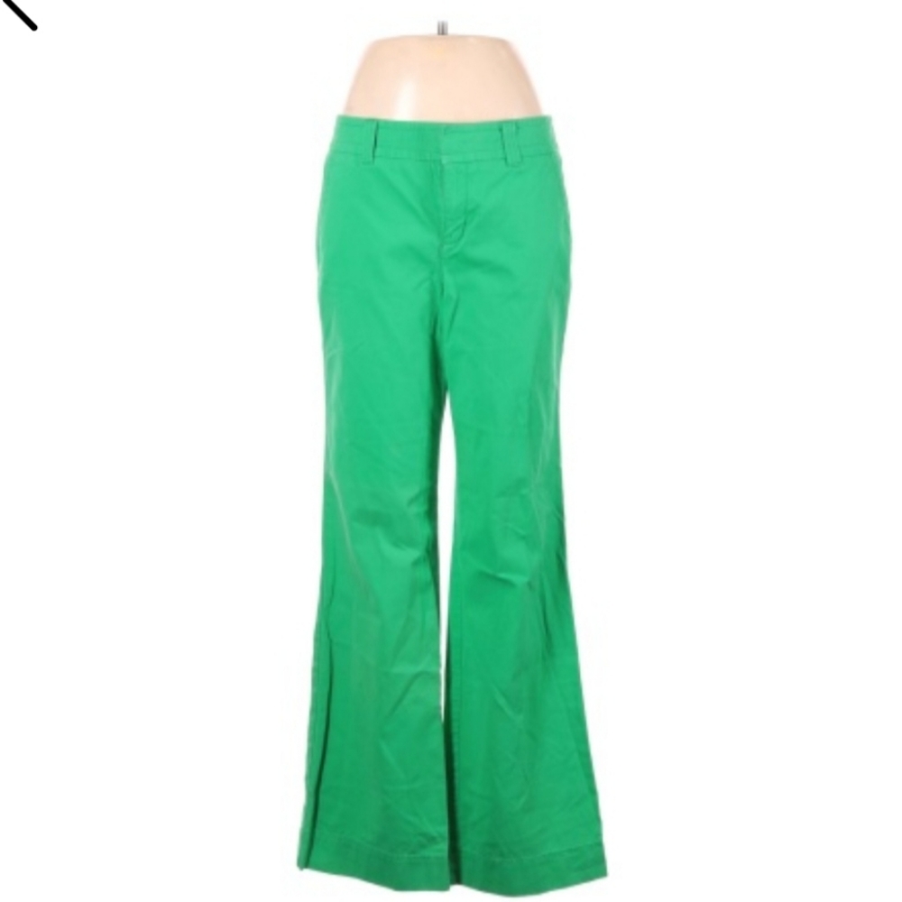 Lilly pulitzer main line fit green chinos 8